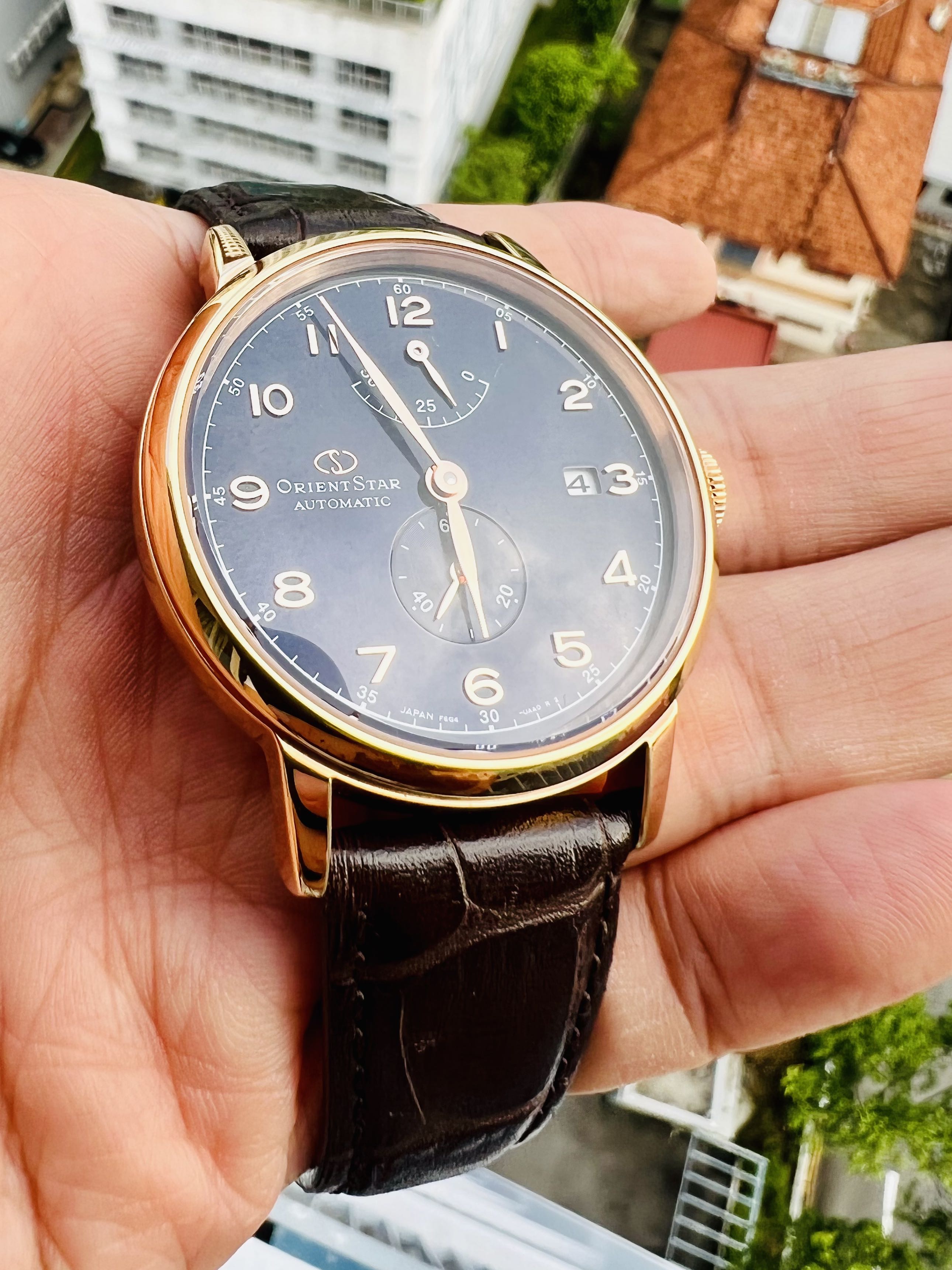 Orient star cheap heritage