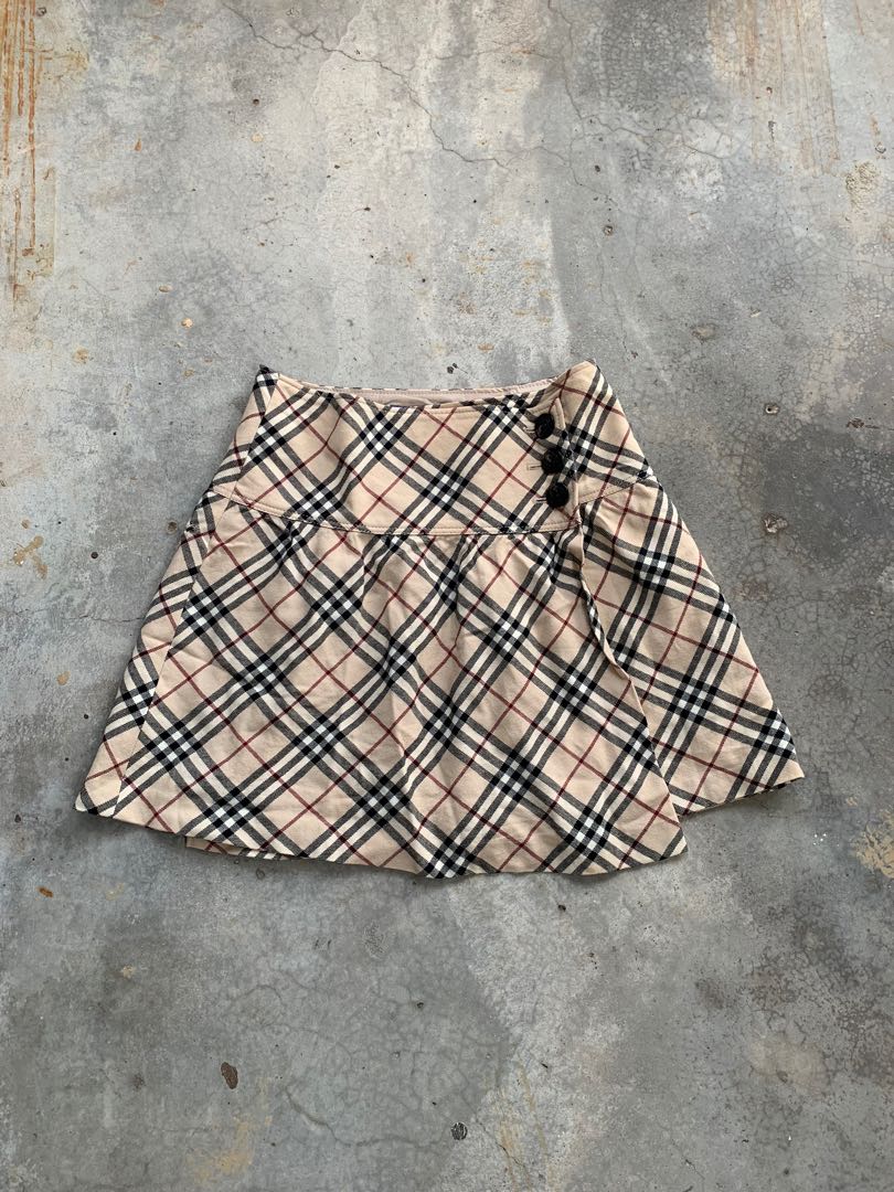 Burberry nova check mini skirt clearance