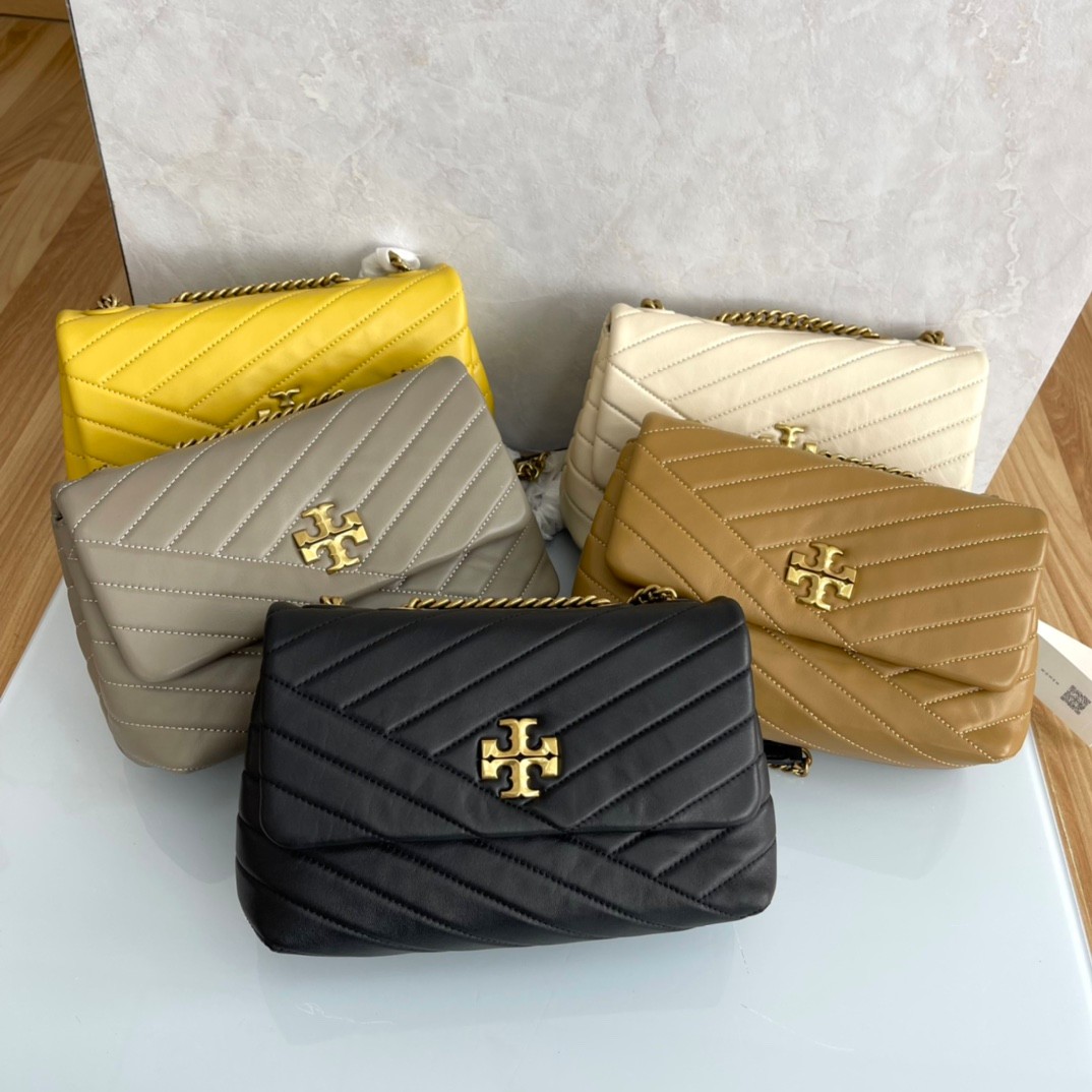 Original Tory burch kira chevron new colours 2022, Luxury, Bags