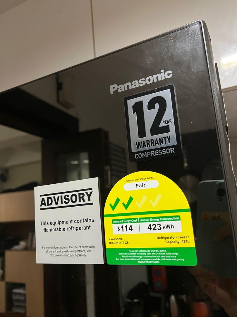 Panasonic Fridge (made in Japan), TV & Home Appliances, Kitchen