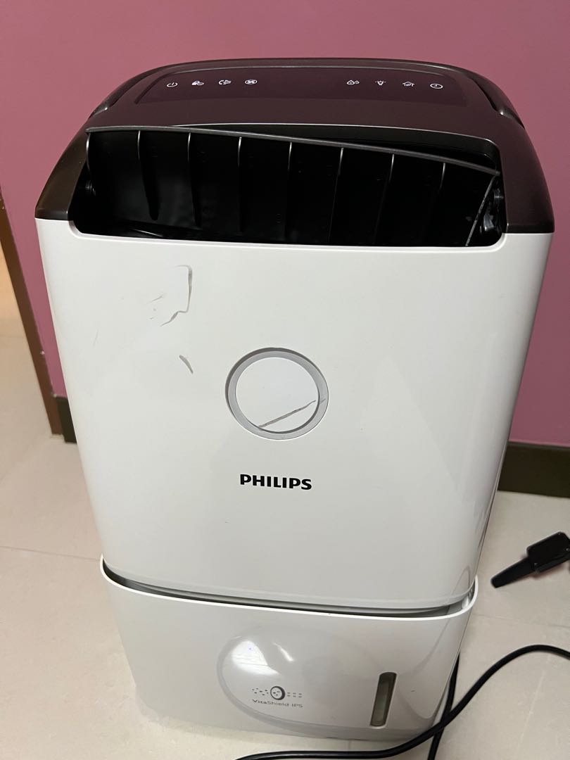 Philips Series 5000 2in1 Air Dehumidifier DE5205/30, TV & Home