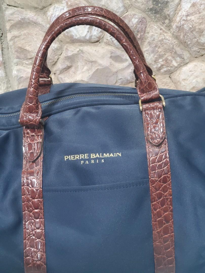 Pierre Balmain Duffle Bag, Luxury, Bags & Wallets on Carousell