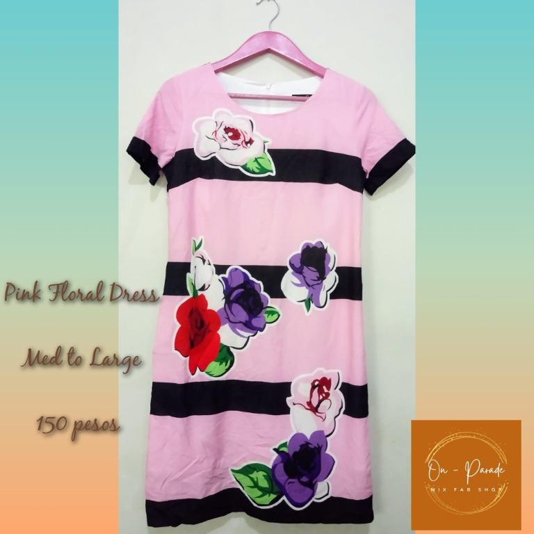 Pink Floral dress (Category: Dresses) located in Quezon City. Submitted by brightriver.a739fc (Listing ID 1170582384, Image 1). Description: Pink Floral Dress.