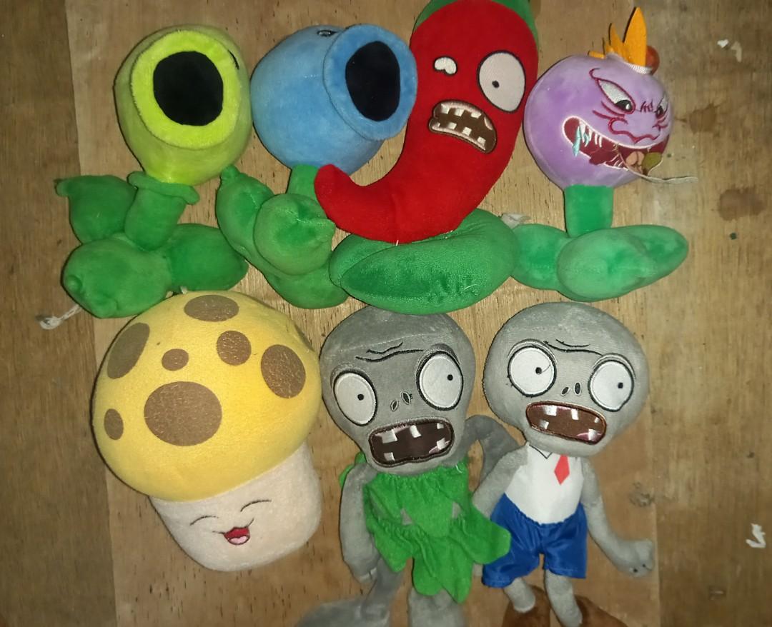 RARE! Plants Vs Zombies PVZ Plush stuff toys for sale, Hobbies & Toys