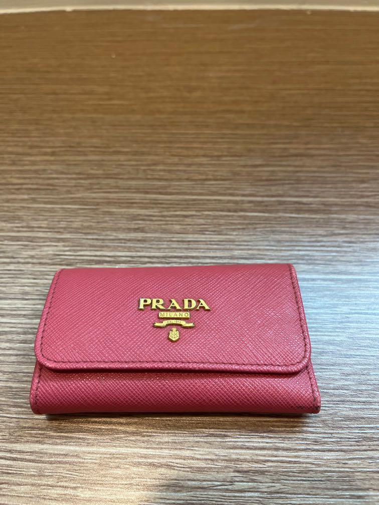 Prada key pouch, Luxury, Bags & Wallets on Carousell
