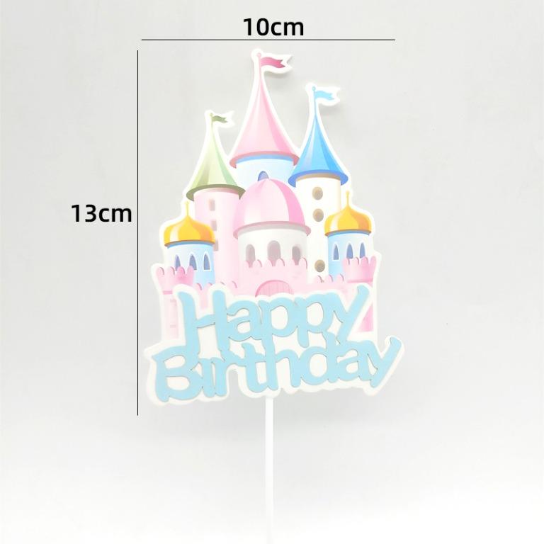 Princess Castle Birthday Cake Topper | Disney | Birthday Party ...