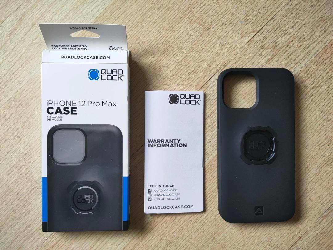 Quad Lock iPhone 12 Pro Max case, Mobile Phones & Gadgets, Mobile