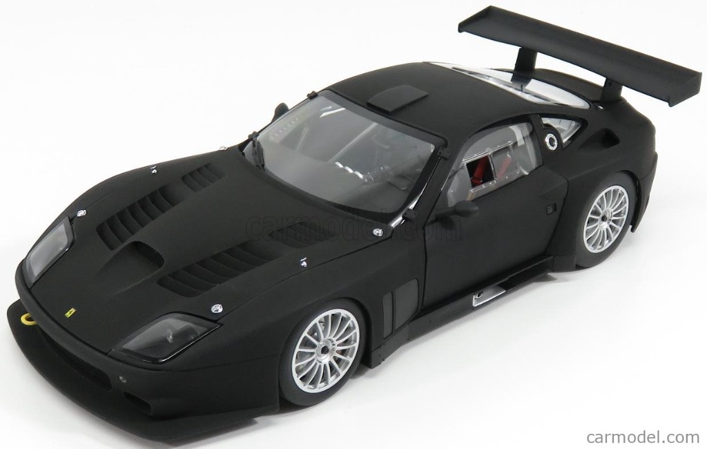 RARE Ferrari 575 GTC Evoluzione 2005 (Matt Black) 1/18 Kyosho