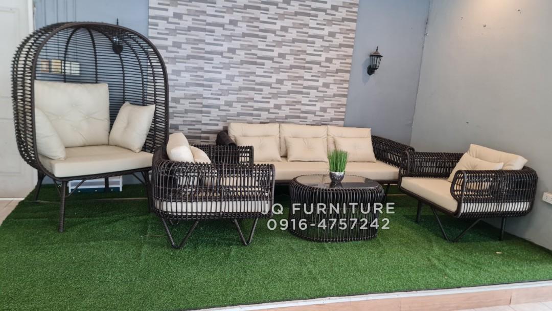 Rattan Sofa set outdoor indoor sofa balcony sofa sala set sofa