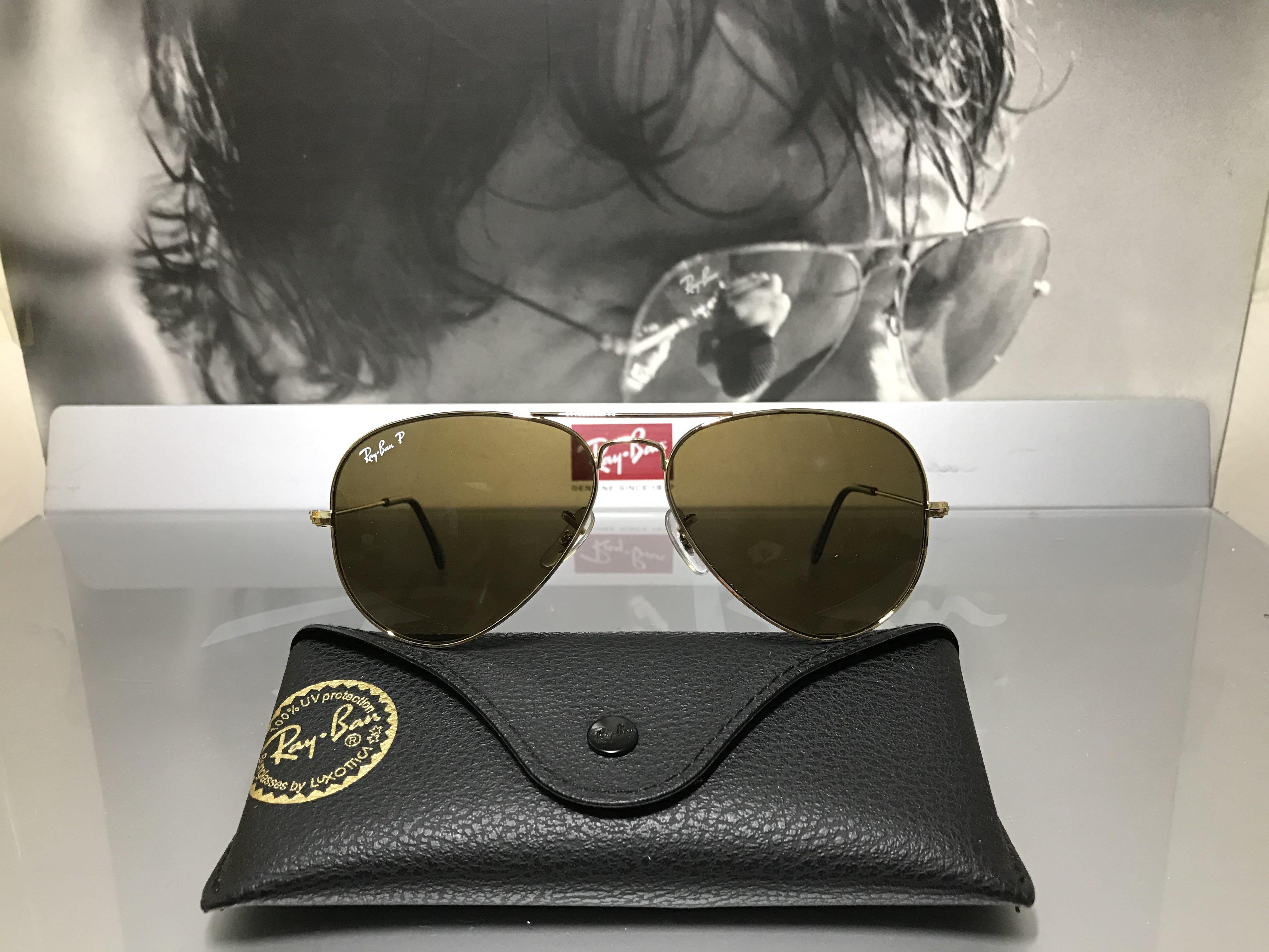 Ray ban aviator polarised sunglasses on sale