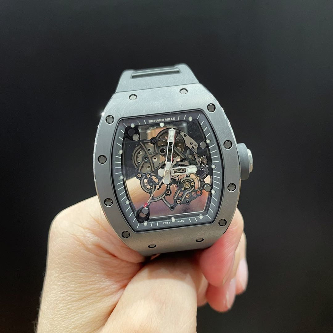 Richard Mille RM55 Bubba Watson All Gray Edition, Luxury, Watches on ...
