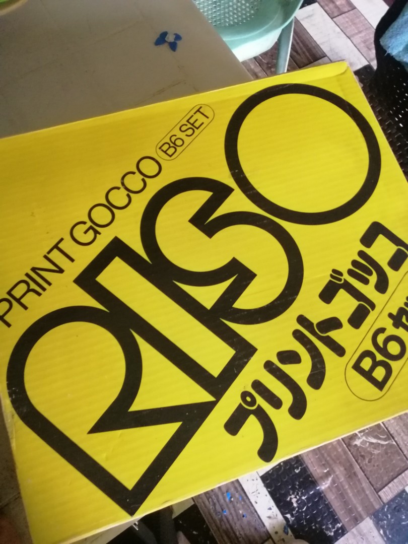 RISO Print Gocco B6 set, Hobbies & Toys, Stationary & Craft, Art