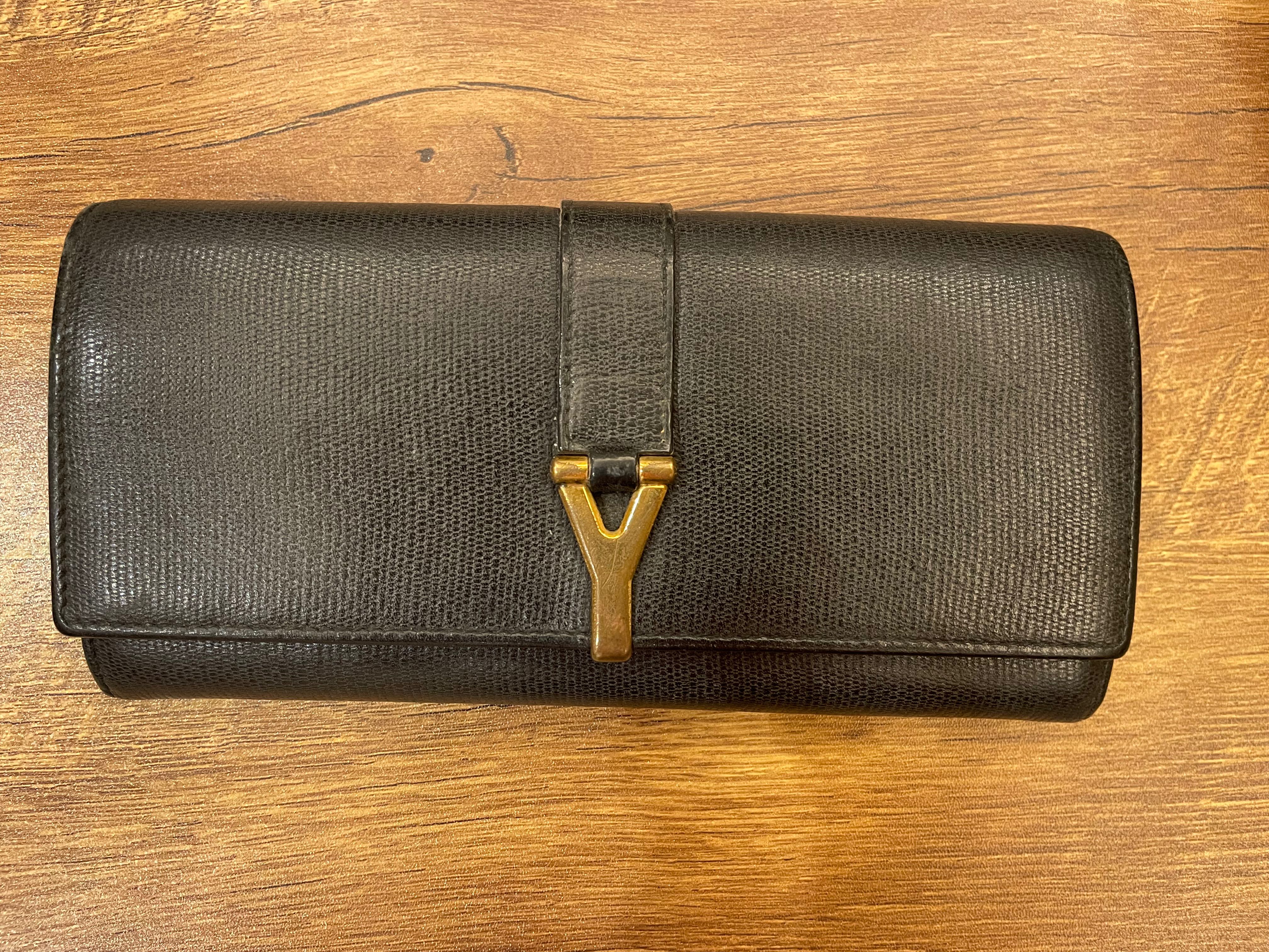Ysl wallet discount sale