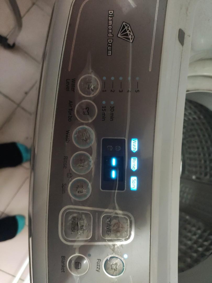 Samsung 7kg Diamond Drum Washing Machine, TV & Home Appliances, Washing