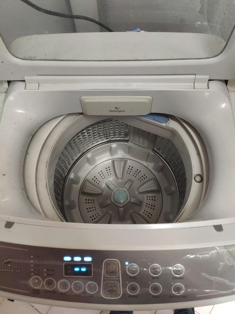Samsung 7kg Diamond Drum Washing Machine, TV & Home Appliances, Washing