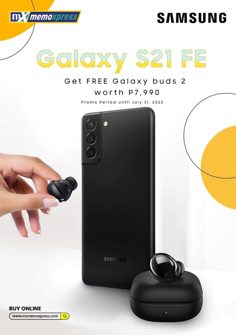 Free samsung buds best sale s21