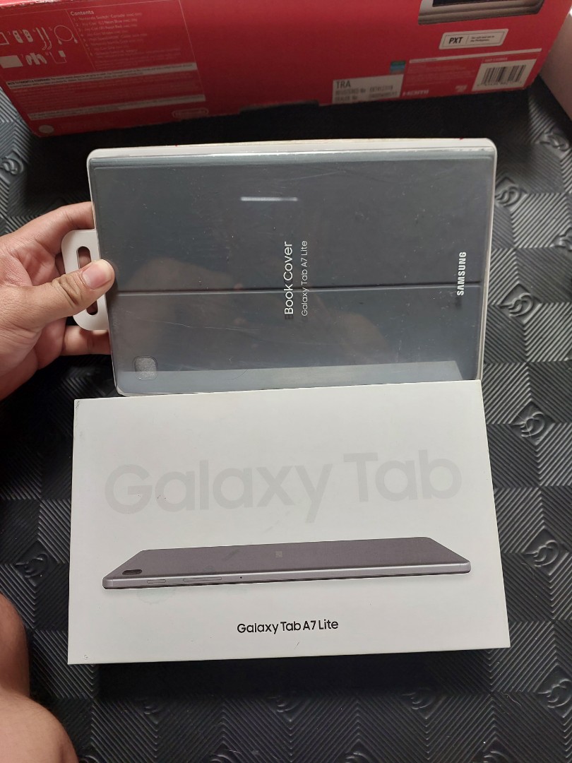 Samsung tab a7 lite brandnew simslot openline with free original case ...