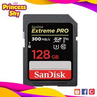 SanDisk 128GB Extreme Pro Memory Card Class 10 SDXC UHS-II SDSDXDK-128G