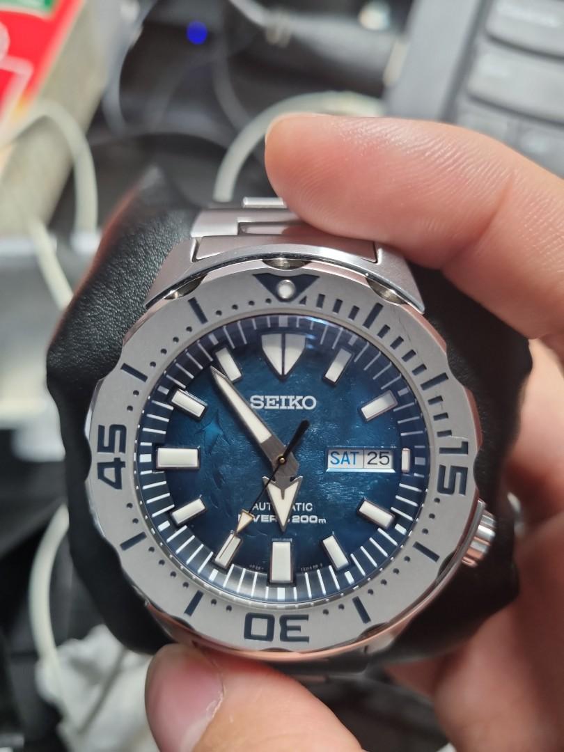 Seiko Monster Antarctica Save the Ocean Special Edition SRPH75K1, Luxury,  Watches on Carousell