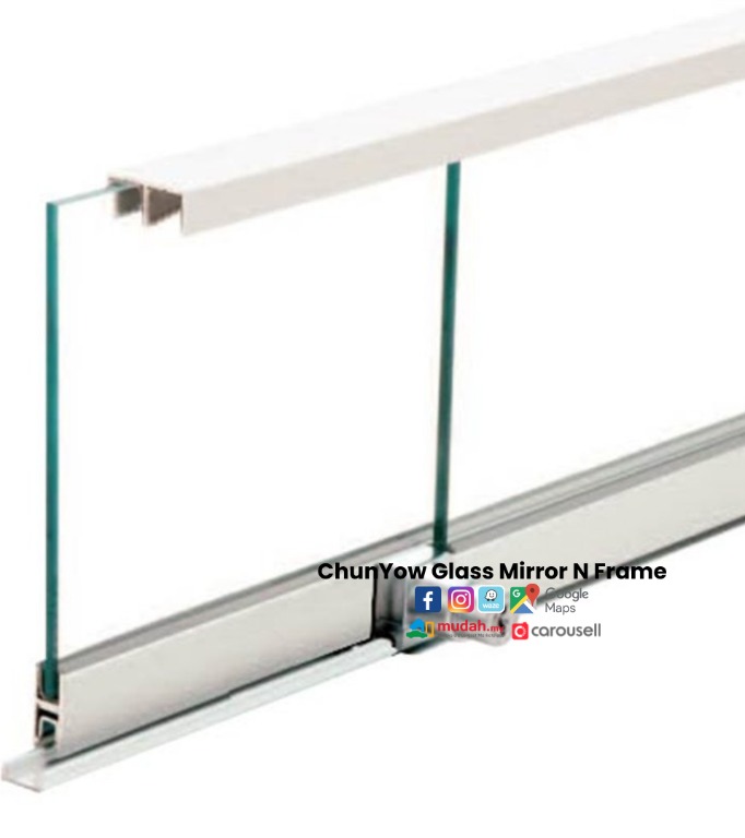 Sliding glass door track, Furniture & Home Living, Furniture