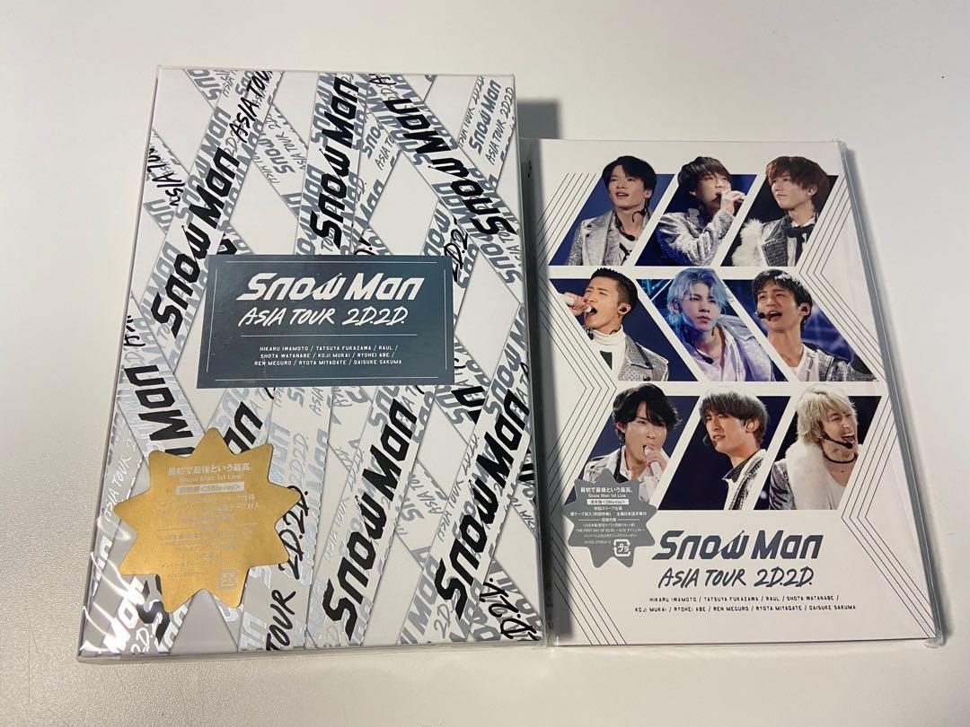 Johnny´s - Snow Man ASIA TOUR 2D．2D．（初回盤） Blu-rayの+