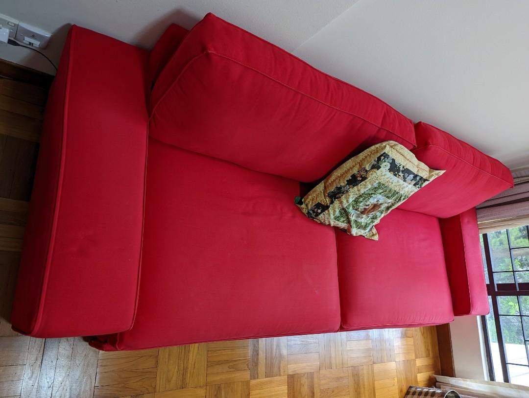 Sofa Bed Ikea, Furniture & Home Living, Furniture, Sofas on Carousell