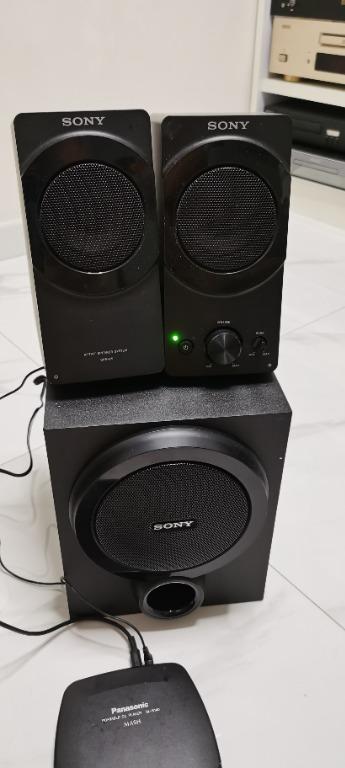 SONY SPEAKERS SYSTEM 2.1Power HIFI, 音響器材, Soundbar、揚聲器