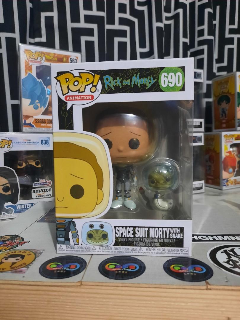 Space Suit Morty with Snake Funko Pop 