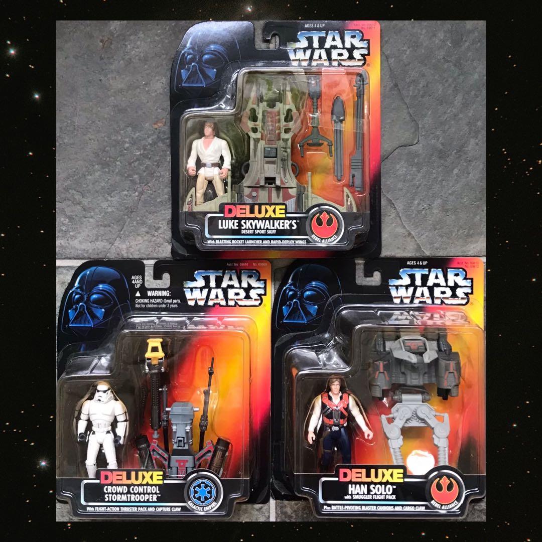 Power of the Force 1995 Luke Skywalker Power F/X Action Figure for sale online Kenner Star Wars 