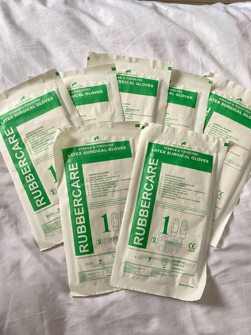 Sterile gloves (Size 7), Health & Nutrition, Medical Supplies & Tools