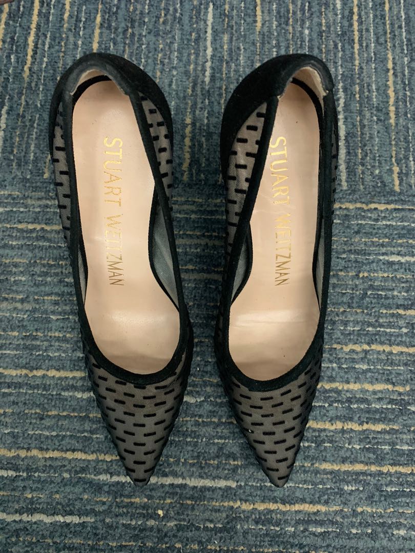 Stuart weitzman black heels on sale