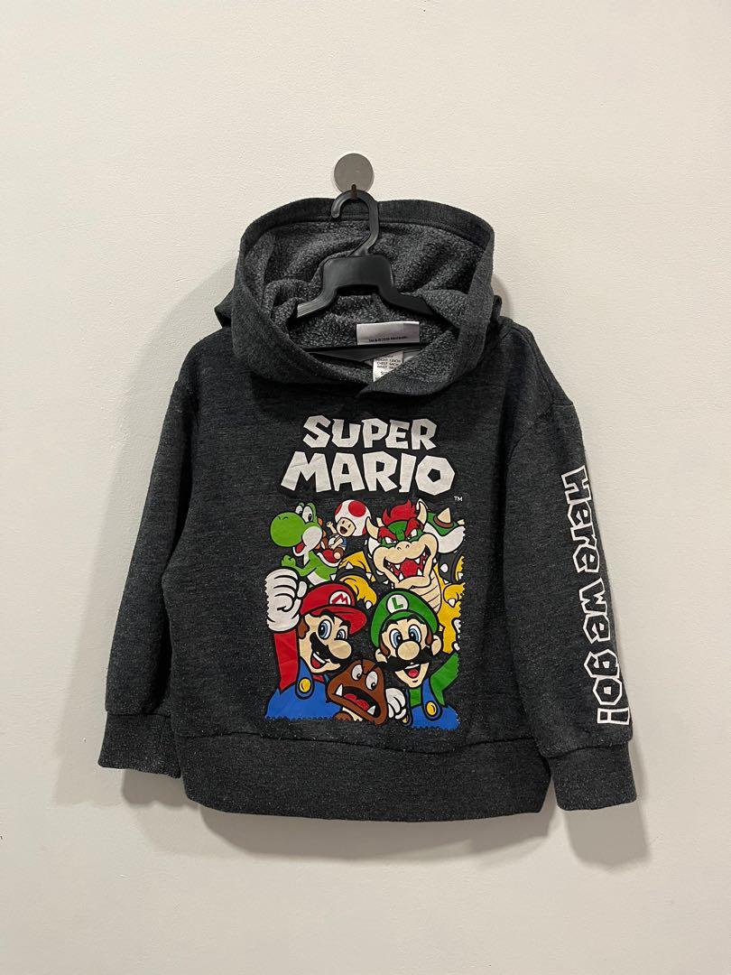 Super mario hoodie kids best sale