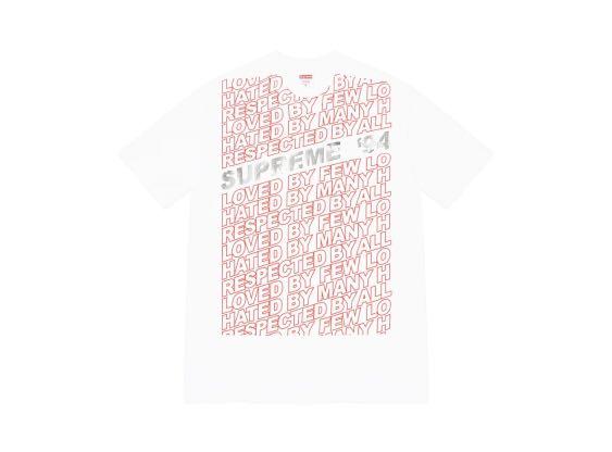 SUPREME RESPECTED TEE (2022SS), 男裝, 上身及套裝, T-shirt、恤衫