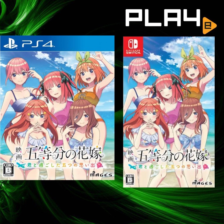 The Quintessential Quintuplets the Movie: Five Memories of My Time with  You, Game para PS4 e Switch tem 2º Vídeo Promocional » Anime Xis
