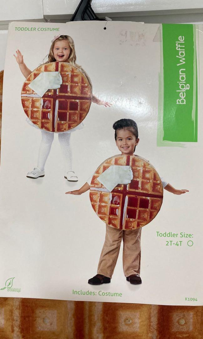 Toddler Costume Cookie & Belgian Waffle, Babies & Kids, Babies & Kids