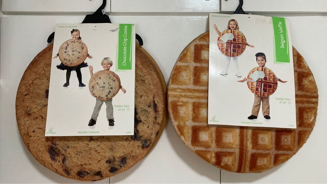 Toddler Costume Cookie & Belgian Waffle, Babies & Kids, Babies & Kids