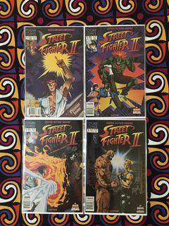 Tokuma Comics Street Fighter II No. 1-8 Complete Series, VF Condition