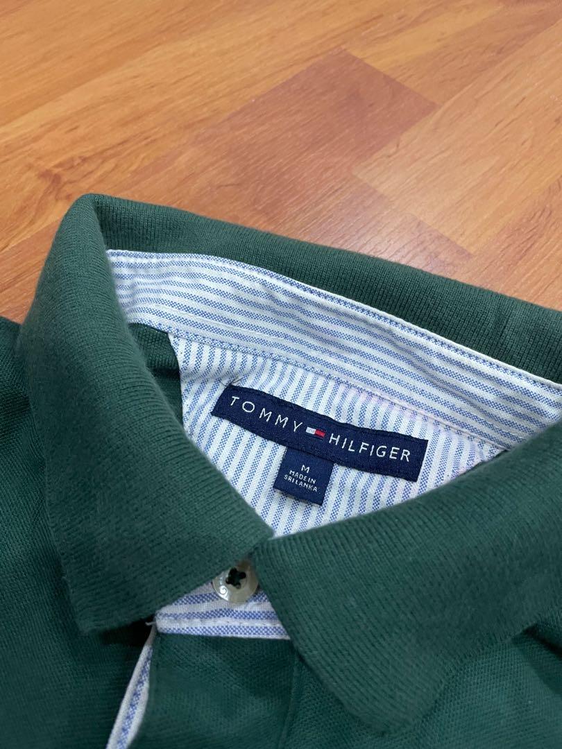 Tommy hilfiger dark green polo store