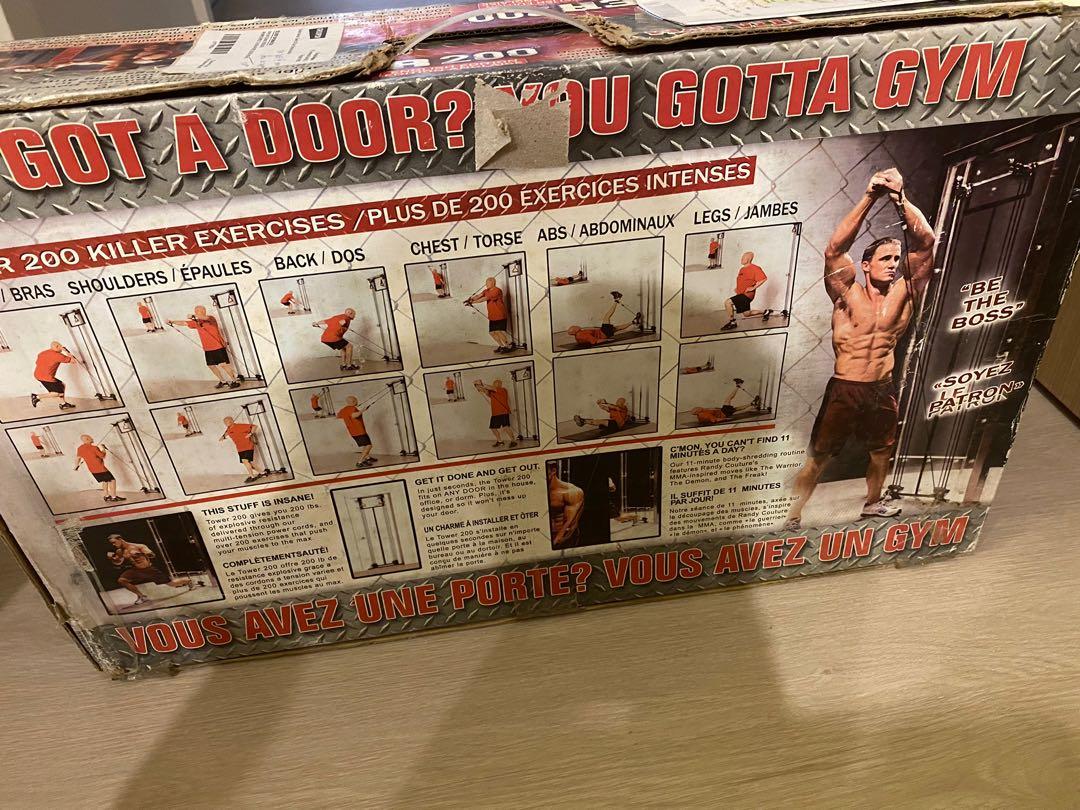 Tower 200 sales chest exercises