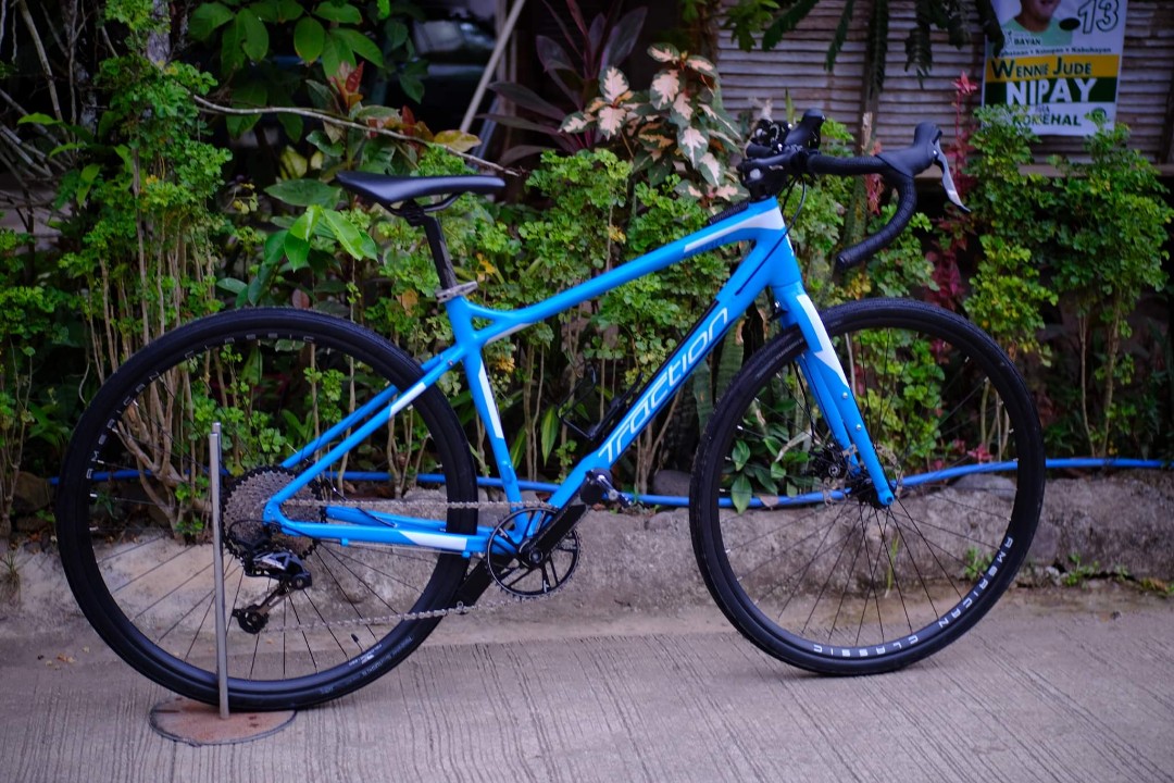 Traction gravel bike price sales