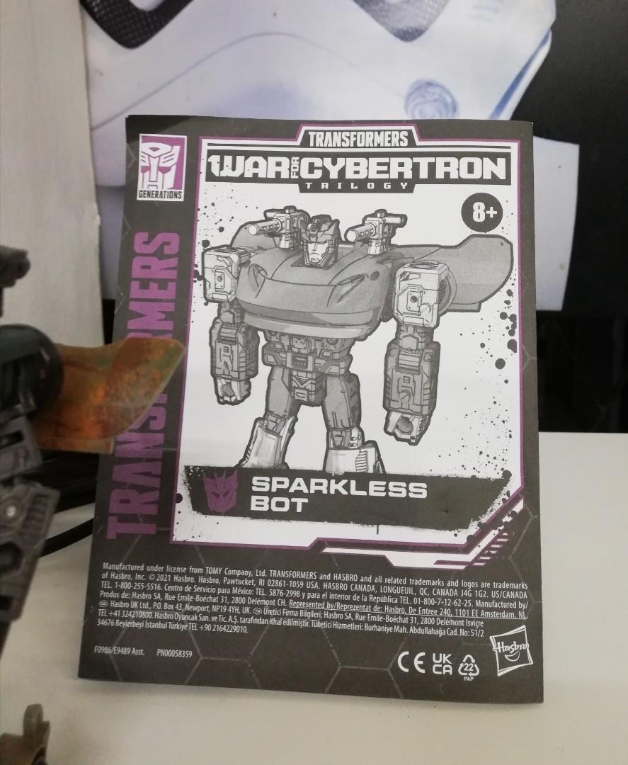 TRANSFORMERS ( SPARKLESS BOT )