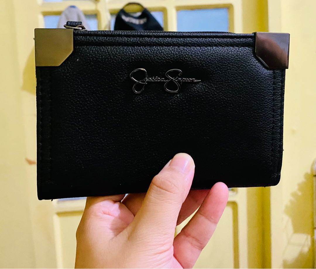 jessica simpson powder blush wallet