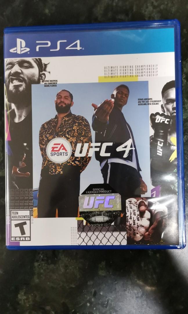 UFC 4 PS4, Video Gaming, Video Games, PlayStation on Carousell