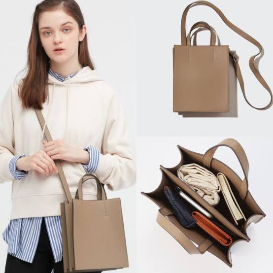 Uniqlo Leather Bag, Women's Fashion, Bags & Wallets, Cross-body Bags on ...