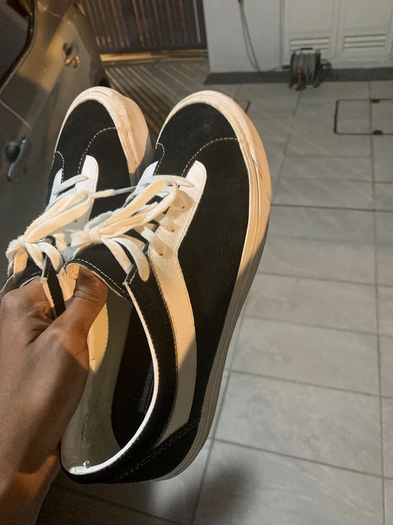 Chunky black vans cheap