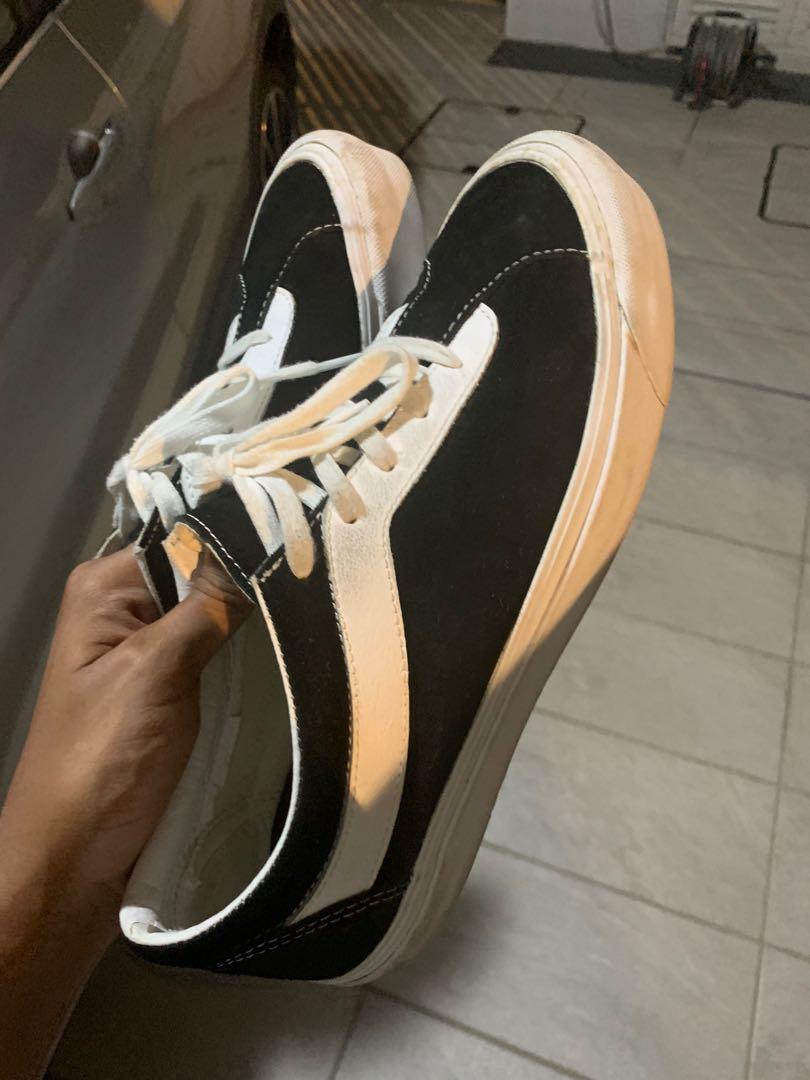 Chunky black vans cheap