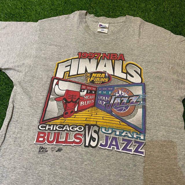 Mens Utah Jazz Vintage Pro Graphic T-Shirt