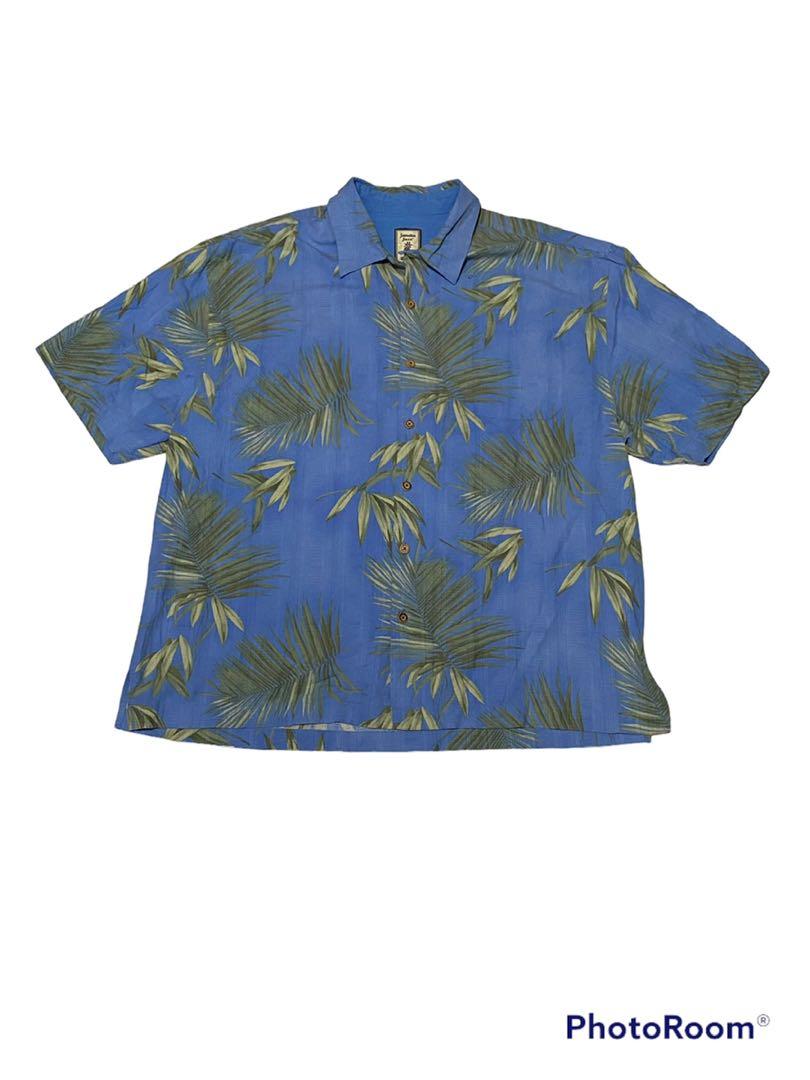 Vintage Jamaica Jaxx Silk Aloha Shirt Men S Fashion Tops Sets