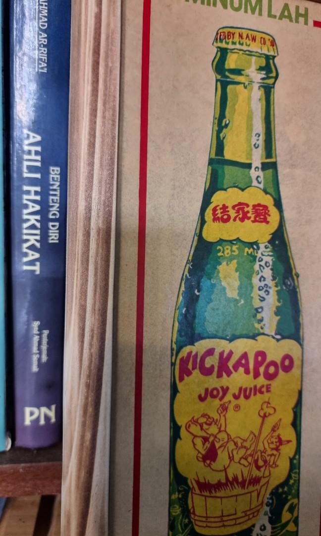 VINTAGE KICKAPOO SIGN, Hobbies & Toys, Collectibles & Memorabilia ...