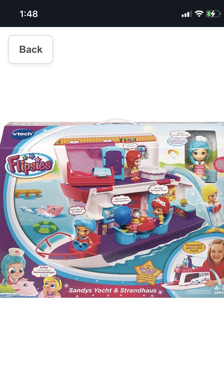 Vtech flipsies sandy's new arrivals house & yacht